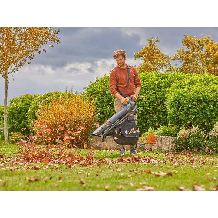 Gardena PowerJet Collect 18 P4A puhallin-imuri, 18 V, 30 l, ilman akkua ja laturia