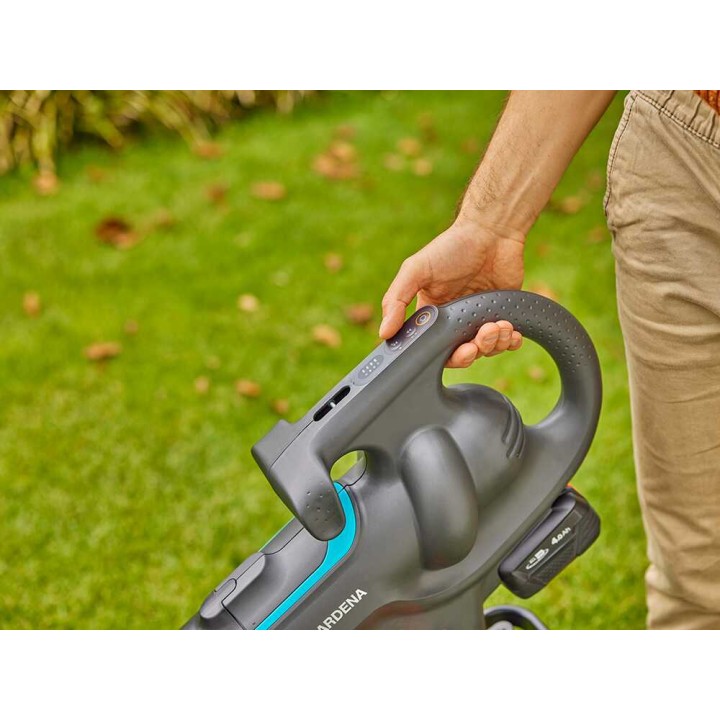 Gardena PowerJet Collect 18 P4A puhallin-imuri, 18 V, 30 l, ilman akkua ja laturia