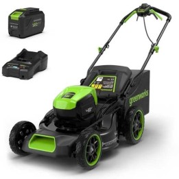 Greenworks GD48LM46SPIIK4 akkuruohonleikkuri 48 V 46 cm 4 Ah