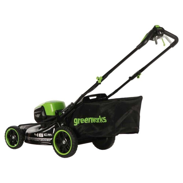Greenworks GD48LM46SPIIK4 akkuruohonleikkuri, 48 V, 46 cm, 4 Ah