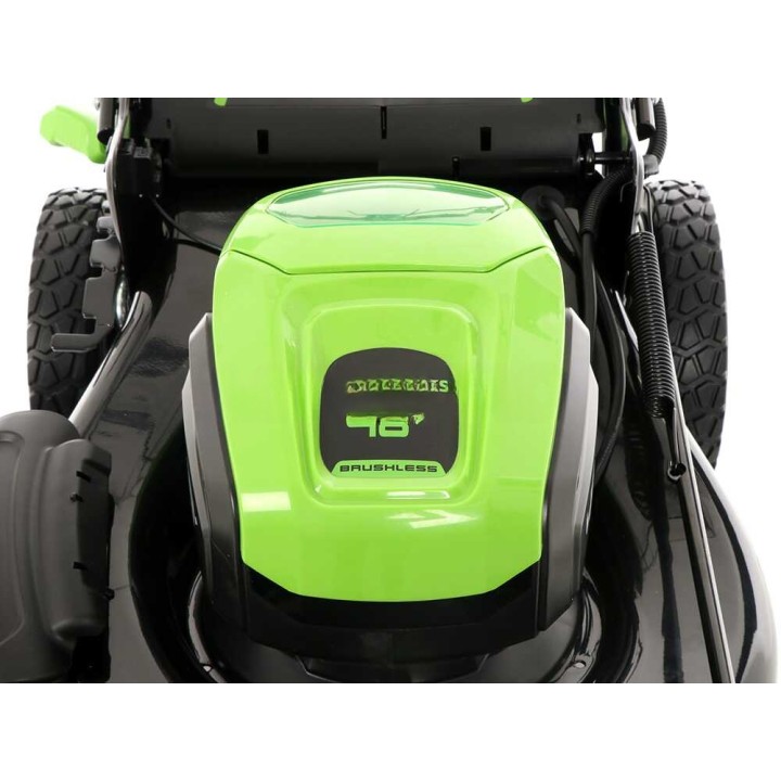 Greenworks GD48LM46SPIIK4 akkuruohonleikkuri, 48 V, 46 cm, 4 Ah