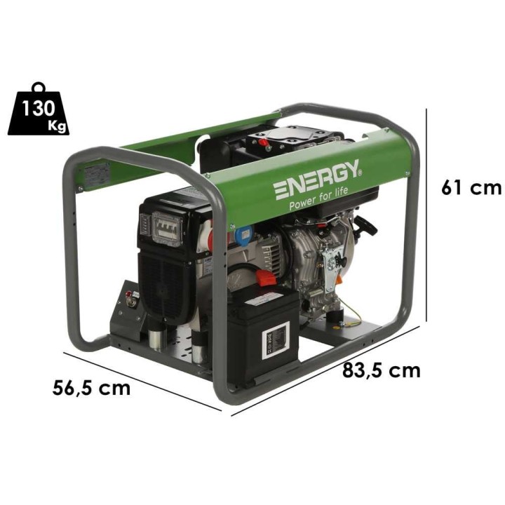 Energy EY-7TDE AVR kolmivaiheinen dieselgeneraattori, 5 kW, Yanmar