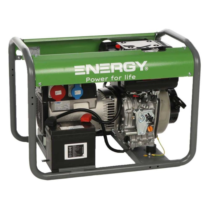 Energy EY-7TDE AVR kolmivaiheinen dieselgeneraattori, 5 kW, Yanmar