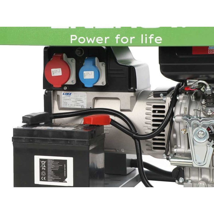 Energy EY-7TDE AVR kolmivaiheinen dieselgeneraattori, 5 kW, Yanmar