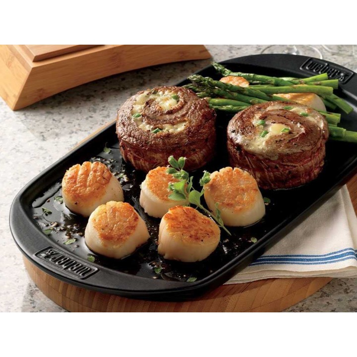 Weber keraaminen grillauslevy 40,6 × 21,8 cm, tarttumaton pinta