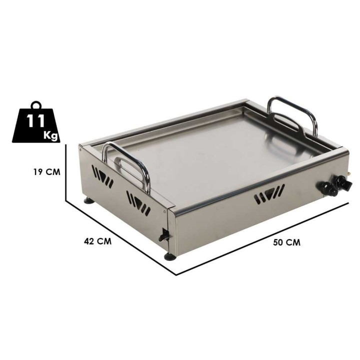 Famur Weekend elite 6700 kaasukäyttöinen parila, ruostumaton teräs, 4 kW