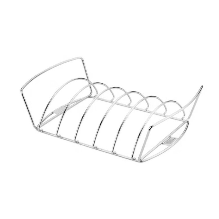 Weber Premium -paistoteline kylkiluille ja paisteille, 11 × 26,5 × 43,5 cm