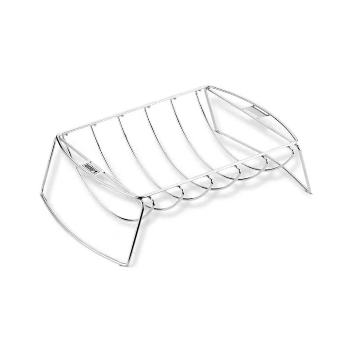 Weber Premium -paistoteline kylkiluille ja paisteille, 11 × 26,5 × 43,5 cm