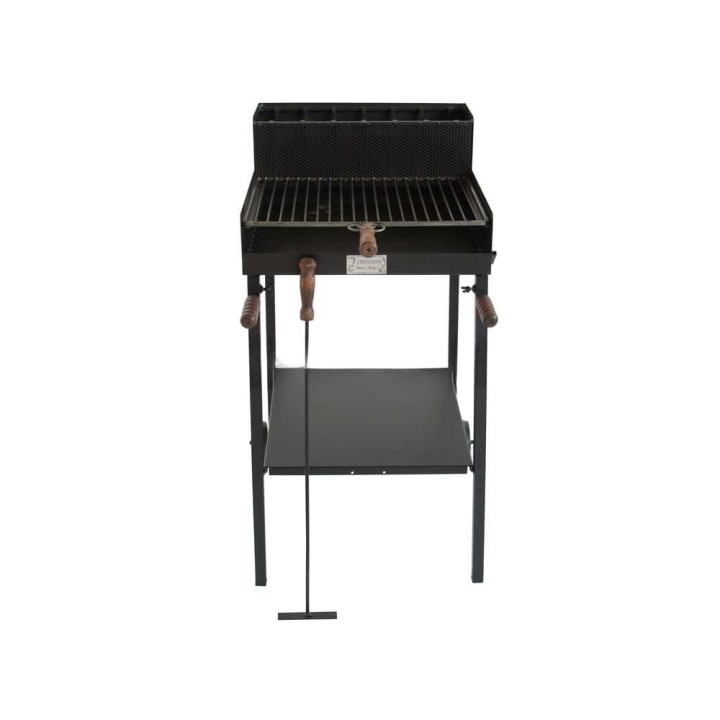 Cruccolini Fuocone Oliveto puu- ja hiiligrilli, 50 × 37 cm, 1 850 cm²