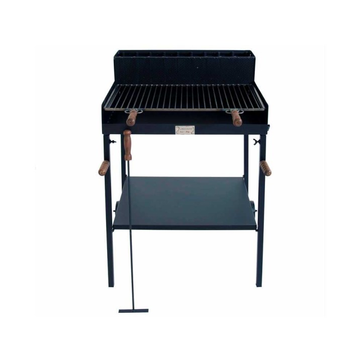 Cruccolini Fuocone Oliveto Maxi puu- ja hiiligrilli, 67 × 44 cm, 28 kg