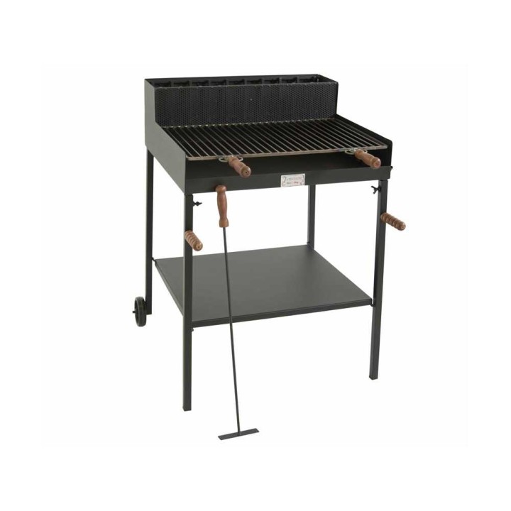 Cruccolini Fuocone Oliveto Maxi puu- ja hiiligrilli, 67 × 44 cm, 28 kg