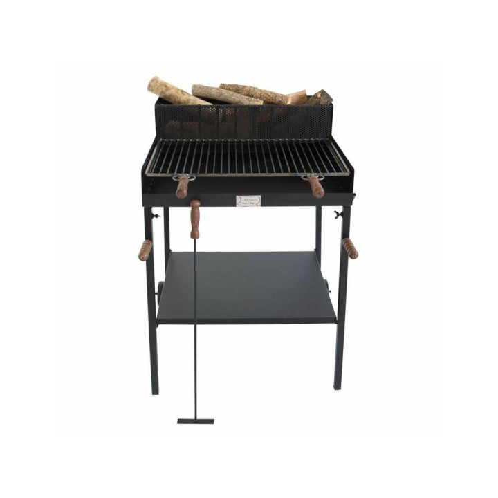 Cruccolini Fuocone Oliveto Maxi puu- ja hiiligrilli, 67 × 44 cm, 28 kg