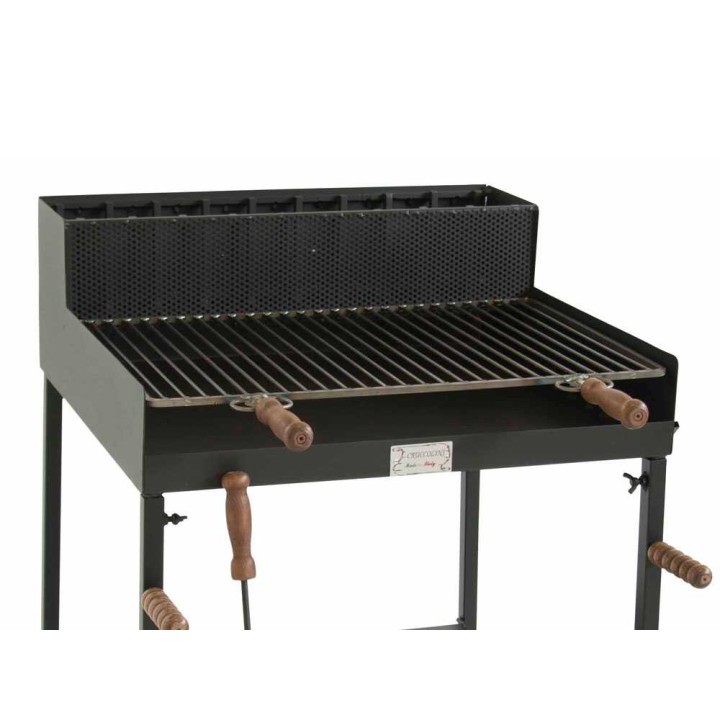 Cruccolini Fuocone Oliveto Maxi puu- ja hiiligrilli, 67 × 44 cm, 28 kg