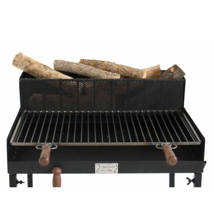 Cruccolini Fuocone Oliveto Maxi puu- ja hiiligrilli, 67 × 44 cm, 28 kg