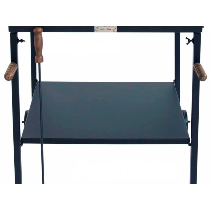 Cruccolini Fuocone Oliveto Maxi puu- ja hiiligrilli, 67 × 44 cm, 28 kg
