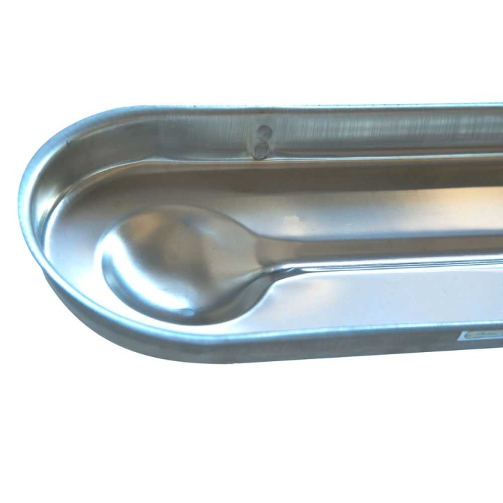 Cruccolini Ghiotta keruuastia grillivartaalle, ruostumaton teräs, 55 × 36,5 × 6 cm