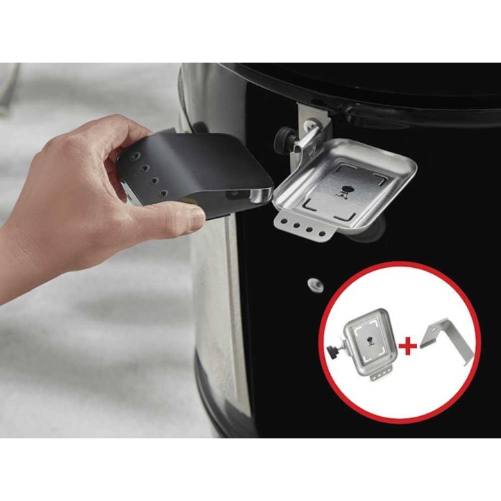 Weber Connect Smart Grilling Hub -kiinnityssarja grilleihin ja savustimiin, ruostumaton teräs