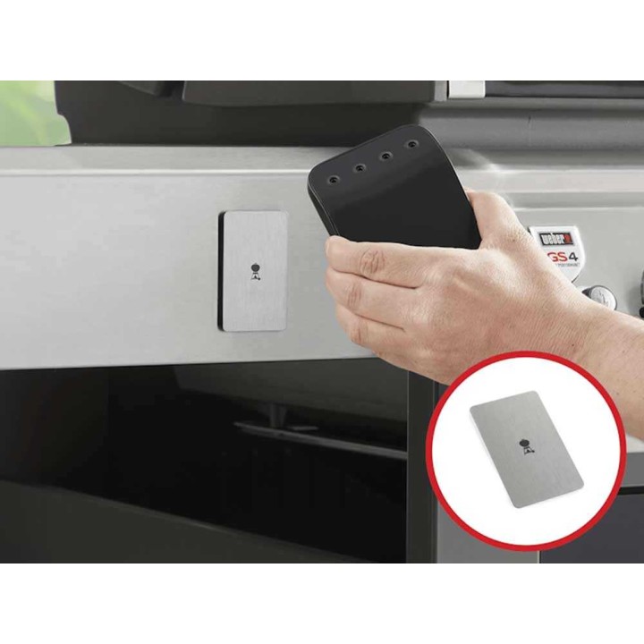 Weber Connect Smart Grilling Hub -kiinnityssarja grilleihin ja savustimiin, ruostumaton teräs