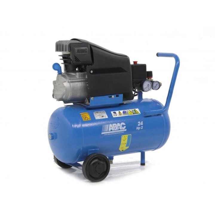 ABAC Pole Position L20 -kompressori, 2 HP, 24 l, 10 bar