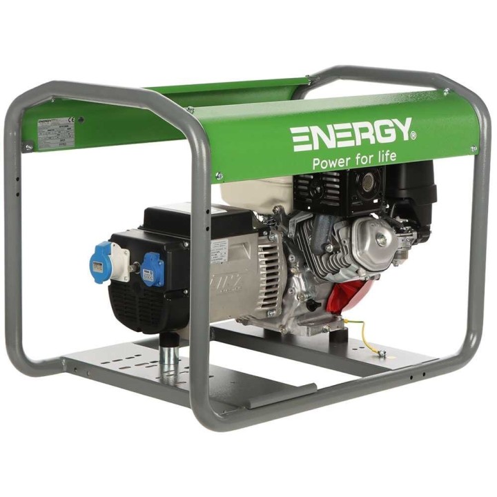Energy EY-5,5MB yksivaihegeneraattori, Honda GX270, 4,4 kW, 230 V