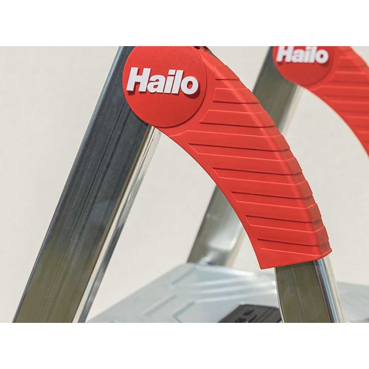 Hailo ProfiStep XXL 4 alumiinitikas, työskentelytaso, 161 cm, 150 kg