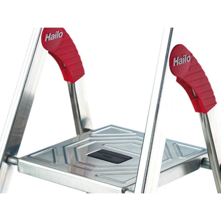 Hailo ProfiStep XXL 4 alumiinitikas, työskentelytaso, 161 cm, 150 kg