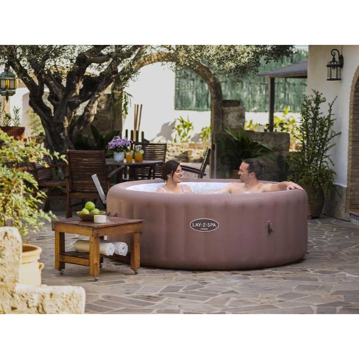 Bestway Lay-Z-Spa Hawaii AirJet 6001G -poreallas, 196 × 196 × 71 cm, 5–6 henkilölle
