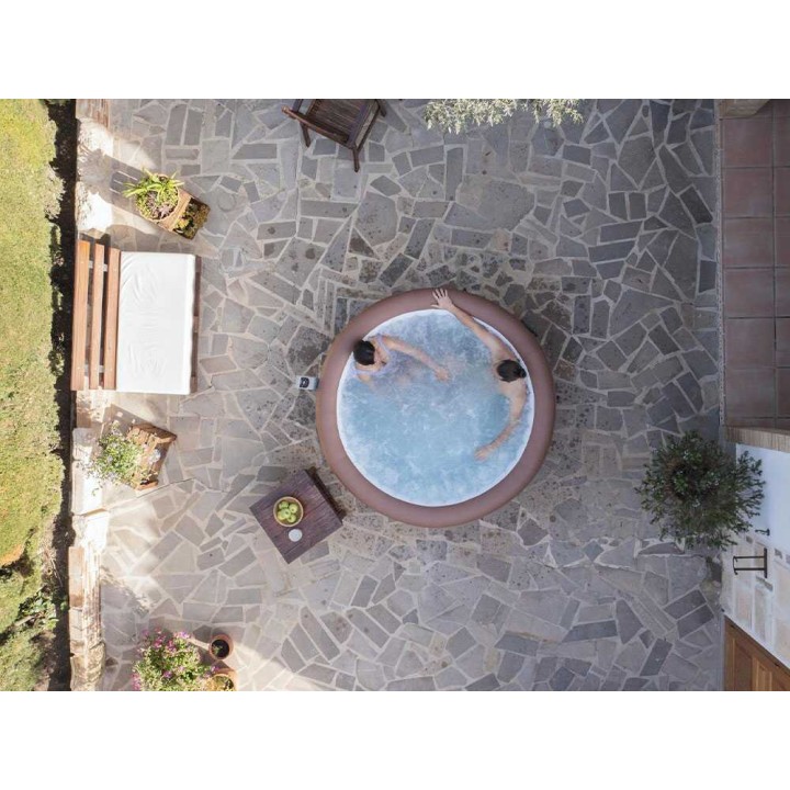 Bestway Lay-Z-Spa Hawaii AirJet 6001G -poreallas, 196 × 196 × 71 cm, 5–6 henkilölle