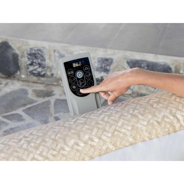Bestway Lay-Z-Spa Roma AirJet 6001M poreallas 5–6 henkilölle, 201 × 201 × 71 cm