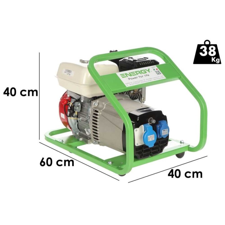 Energy EY-3.6MB bensiinigeneraattori, 3 kW, 230 V, Honda GX200
