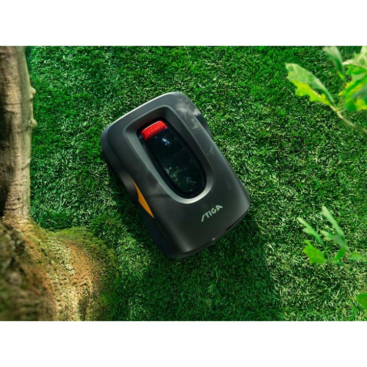 Stiga A 3000 robottiruohonleikkuri ilman rajalankaa, 4 500 m², 25,2 V, 5 Ah