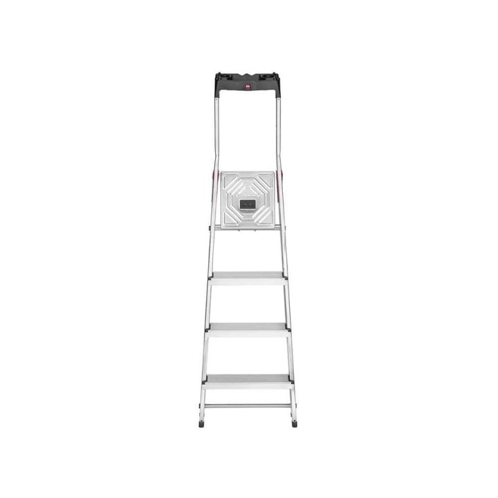 Hailo L60 4 -alumiinijakkara kaiteella, 150 kg, työskentelykorkeus 285 cm