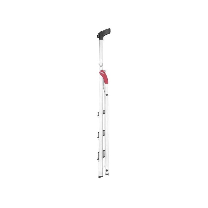 Hailo L60 4 -alumiinijakkara kaiteella, 150 kg, työskentelykorkeus 285 cm