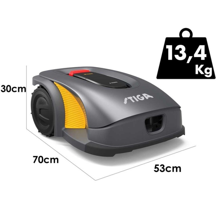 Stiga A 5000 robottiruohonleikkuri, 2 × 5 Ah, GPS R