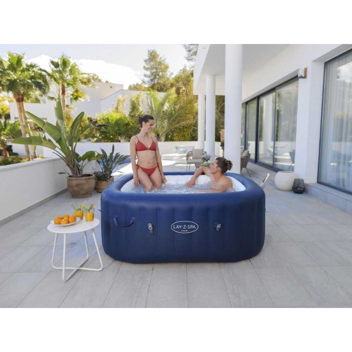 Bestway Lay-Z-Spa Hawaii AirJet 6001H poreallas, 180 × 180 × 71 cm, 3–4 henkilölle