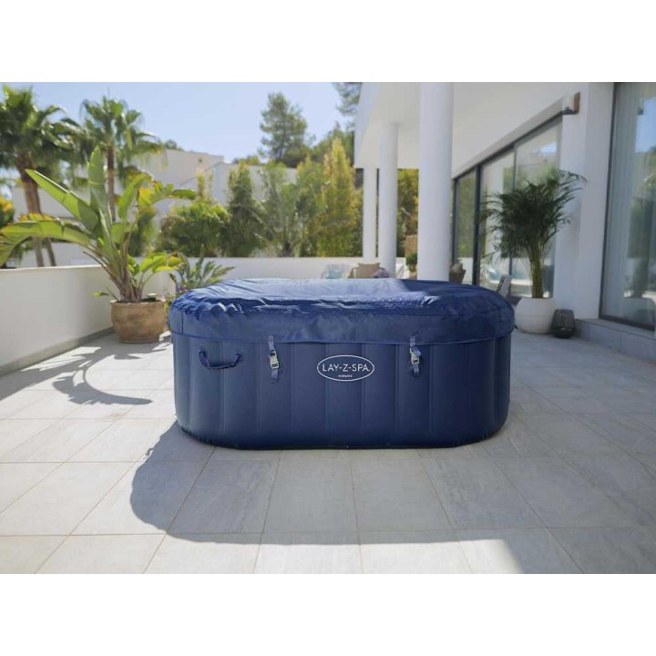 Bestway Lay-Z-Spa Hawaii AirJet 6001H poreallas, 180 × 180 × 71 cm, 3–4 henkilölle