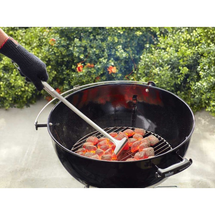 Weber-hiililapio, ruostumaton teräs, 53,5 cm