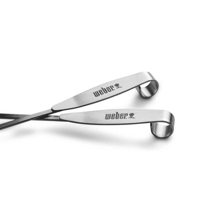 Weber grillivarrassetti 4 kpl, ruostumaton teräs, 34,5 cm