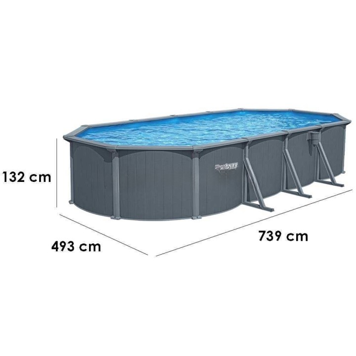 Bestway Hydrium 561CW allas, 732 × 366 × 132 cm, 27 090 l