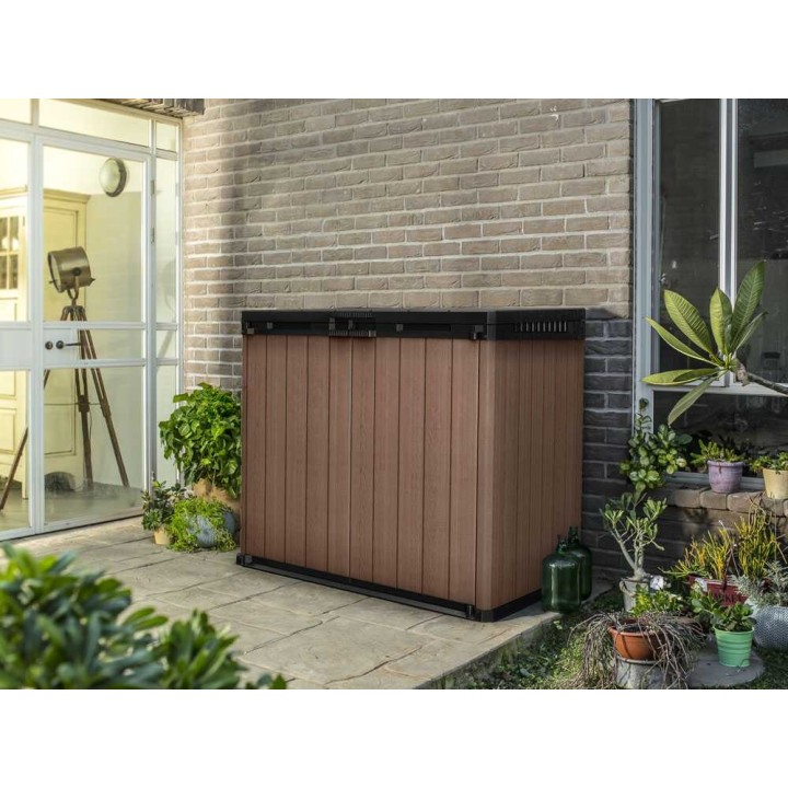 Keter Store it Out Darwin säilytyslaatikko puutarhaan, 1 150 l, 140 × 80 × 120 cm