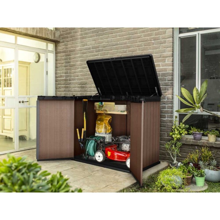 Keter Store it Out Darwin säilytyslaatikko puutarhaan, 1 150 l, 140 × 80 × 120 cm