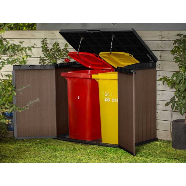 Keter Store it Out Darwin säilytyslaatikko puutarhaan, 1 150 l, 140 × 80 × 120 cm