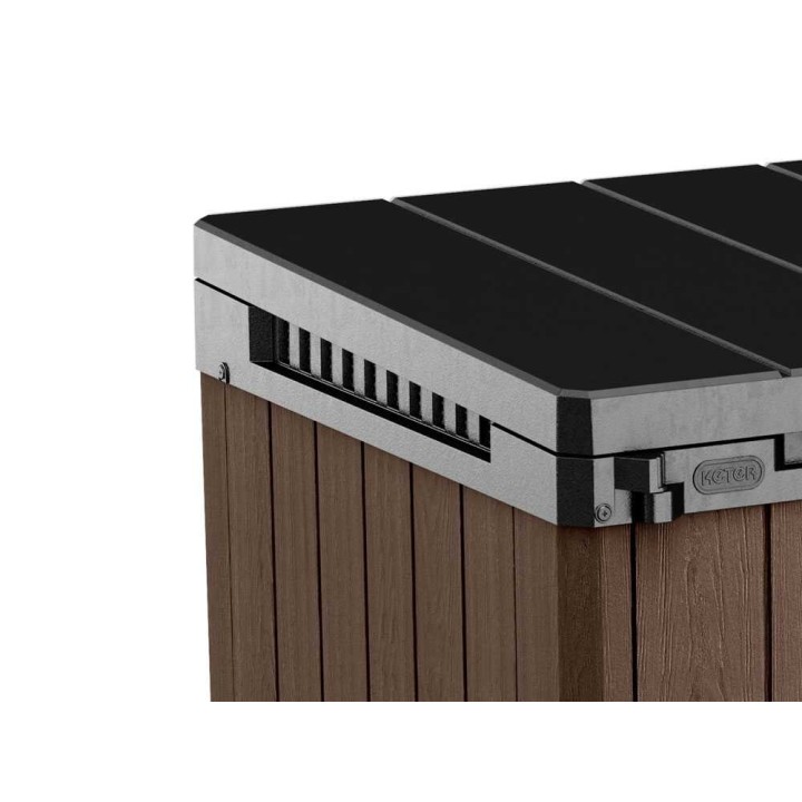 Keter Store it Out Darwin säilytyslaatikko puutarhaan, 1 150 l, 140 × 80 × 120 cm