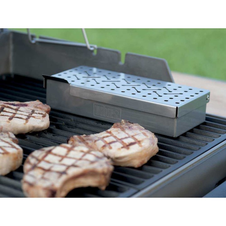 Weber universaali savustin grillille, hickory-, omena-, pyökki- ja kirsikka-aromit