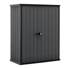 Keter Cortina Alto säilytyskaappi puutarhatyökaluille 1 400 l 140 73 6 170 4 cm