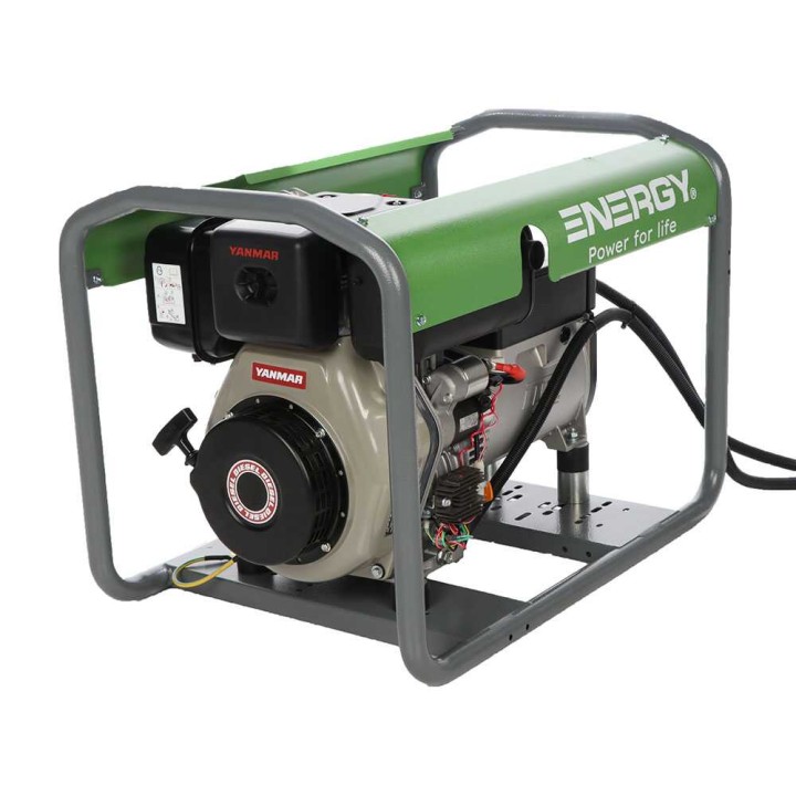 Energy EY-7MDE AVR-A dieselgeneraattori, 5 kW, Yanmar L100V