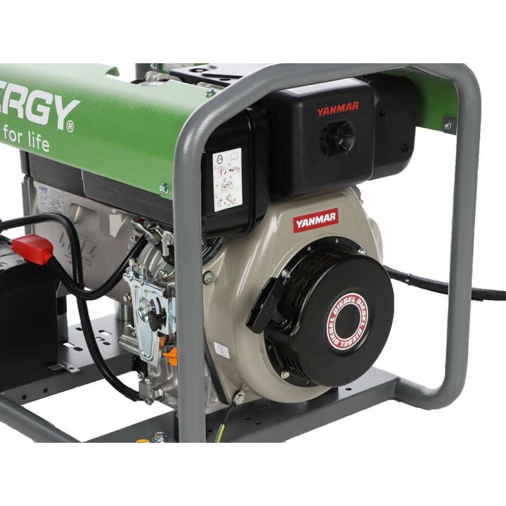 Energy EY-7MDE AVR-A dieselgeneraattori, 5 kW, Yanmar L100V