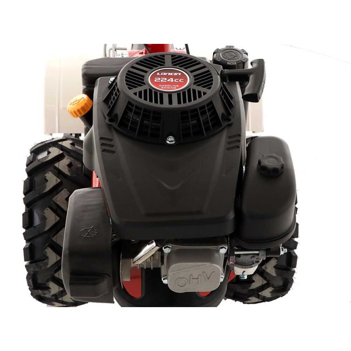 Eurosystems P70 EVO pyörillä kulkeva raivaussaha, Loncin 224 OHV, 60 cm