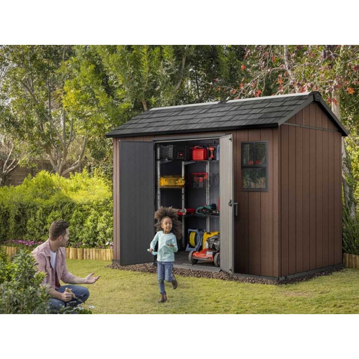 Keter Newton plus 759/975 puutarhavaja, 230 × 287 × 246 cm, 5,2 m²