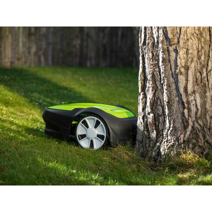 Greenworks OPTIMOW S robottiruohonleikkuri, 20 V, 300 m², rajakaapeli